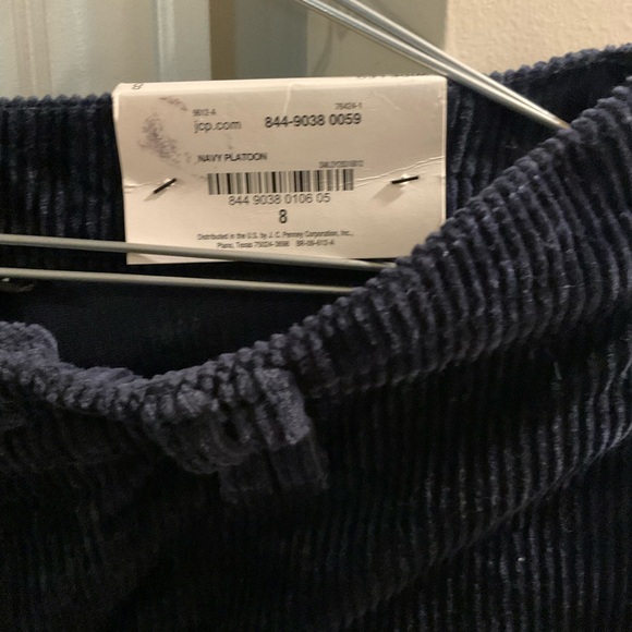 a.n.a Navy Corduroy Trousers - Picture 6 of 7